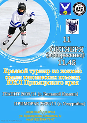 Хоккей: «Гранит 2012/13» Vs «Темп 2012/13» (г. Артем)